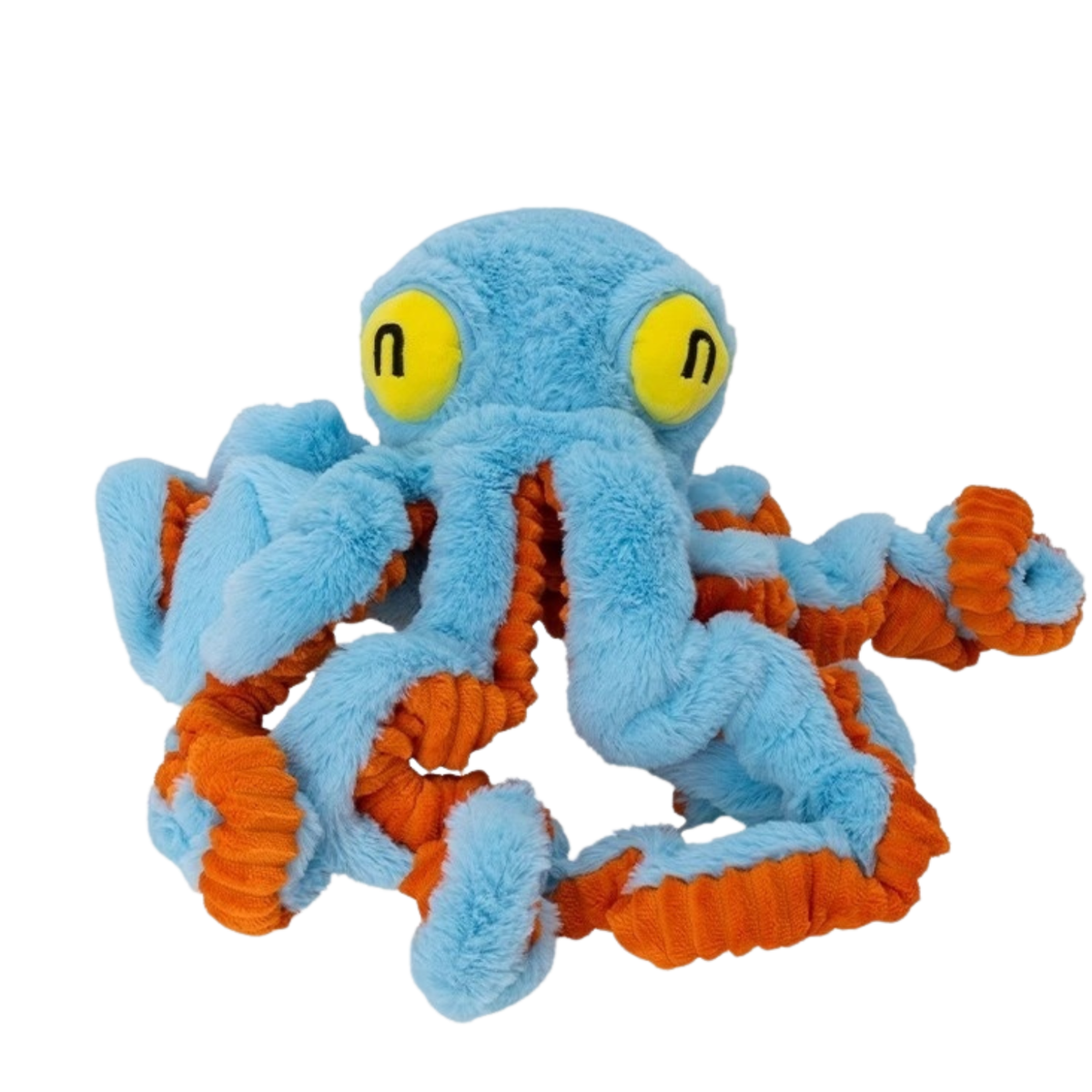 Big Octopus - Interactive Plush Squeaky Dog Toy