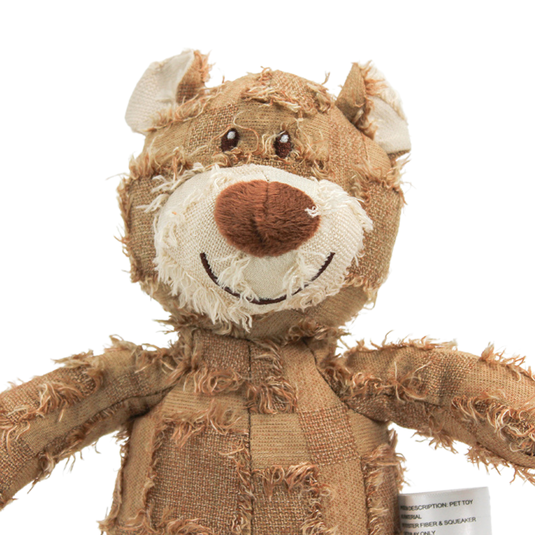 Beggar Bear – The Tough & Cuddly Squeaky Toy for Happy Pups