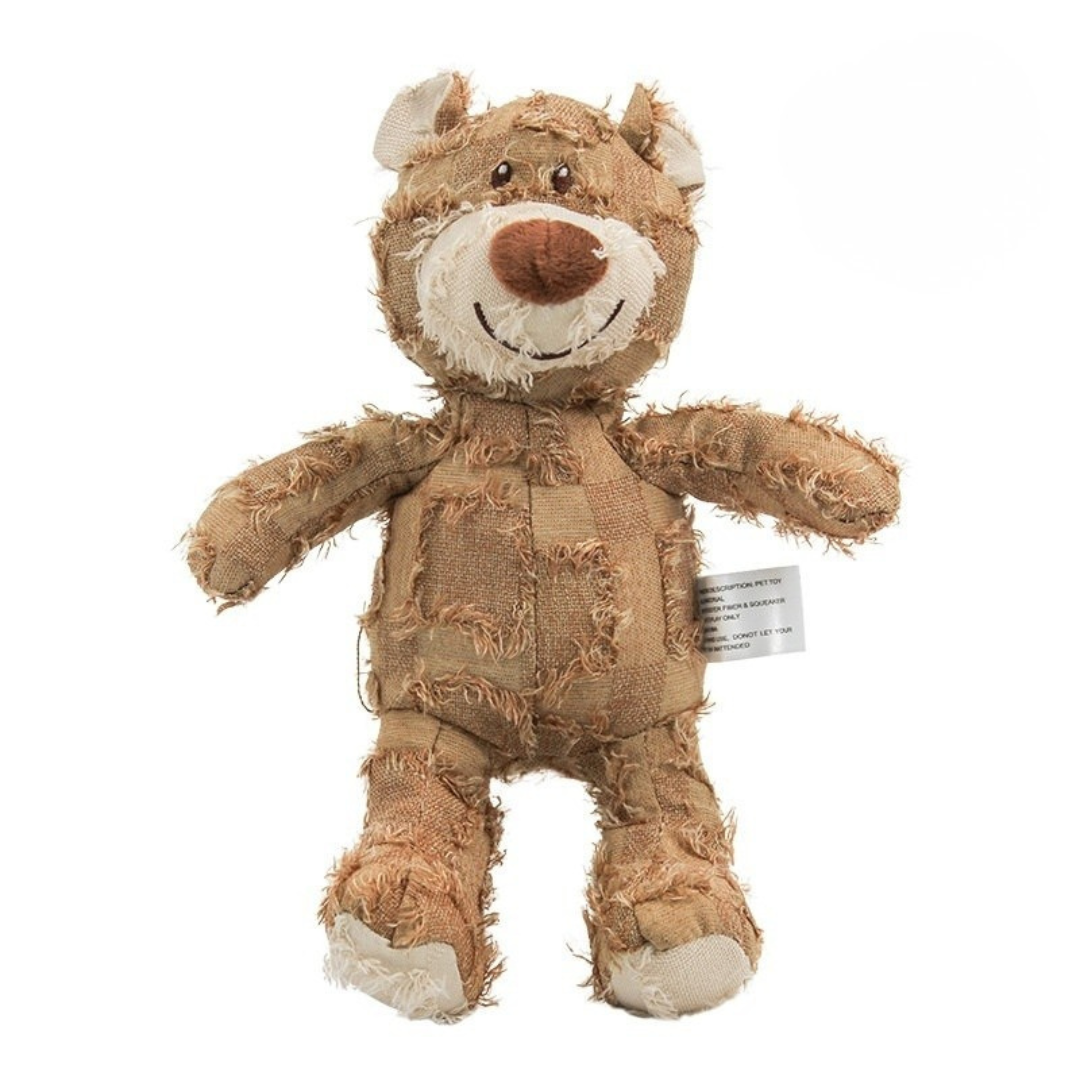 Beggar Bear – The Tough & Cuddly Squeaky Toy for Happy Pups