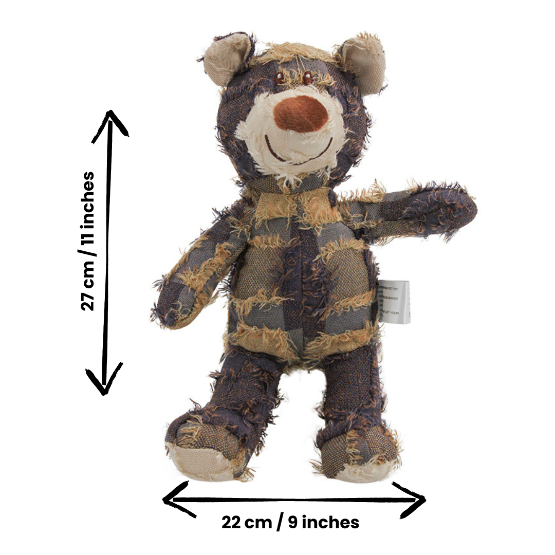 Beggar Bear – The Tough & Cuddly Squeaky Toy for Happy Pups