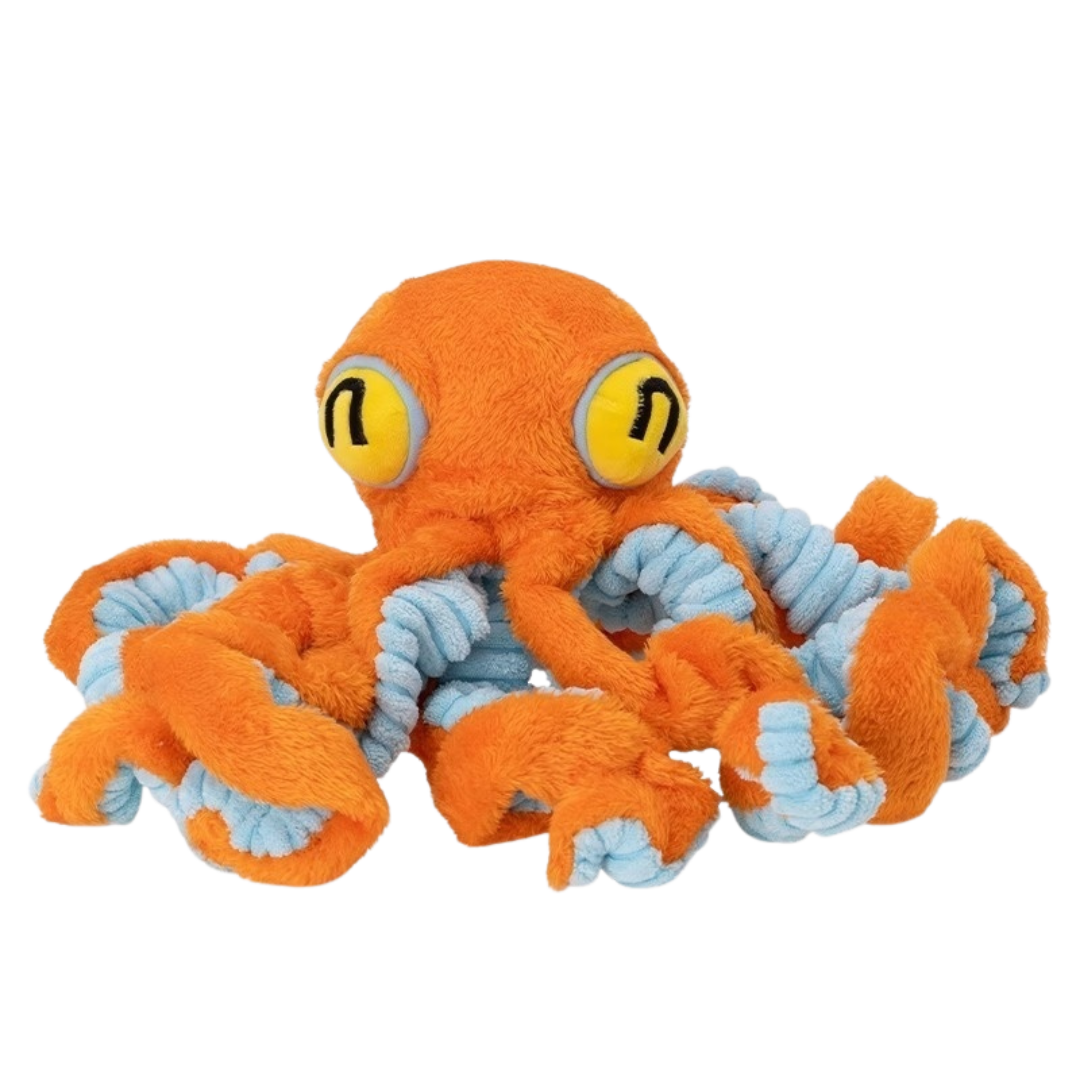 The Jolly Octopus – Squeaky Tug & Chew Toy