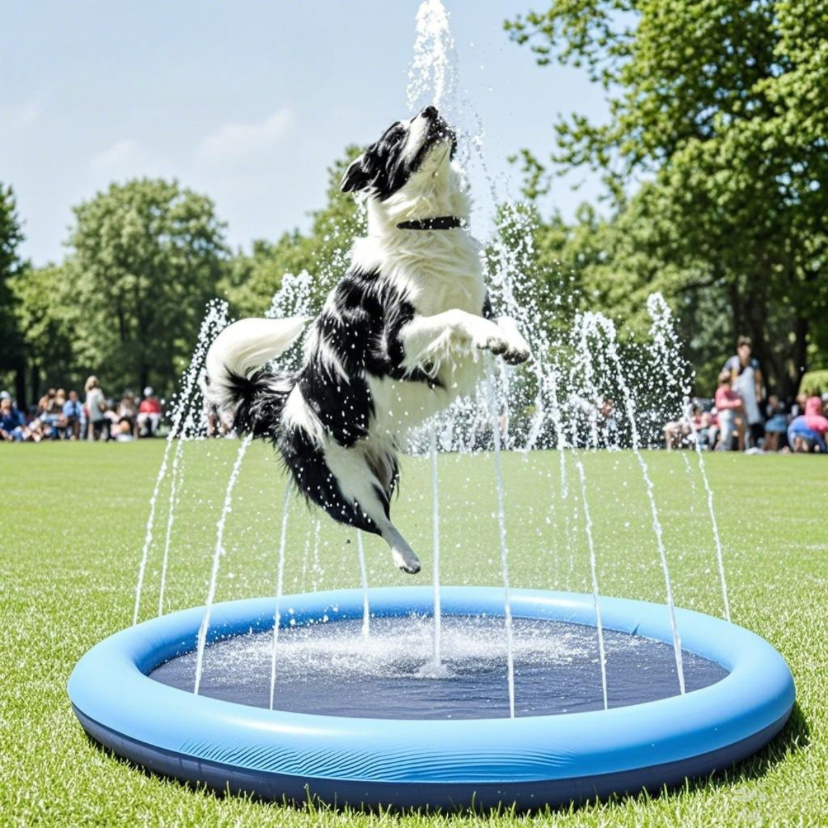 Dog Water Sprinkler Splash Pad