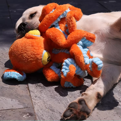 Kraken Squeaky Octopus Dog Toy
