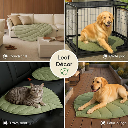 LeafChill Mat – Cooling Dog Mat for Summer, Washable & Reversible