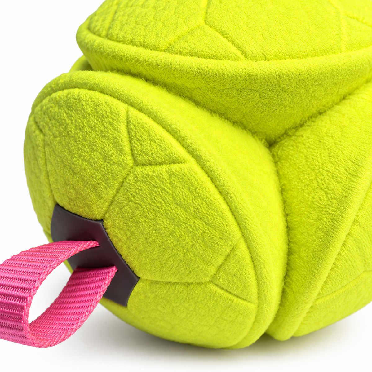 Bounce & Float Dog Football – Lightweight Foam Ball with Grab Tabs