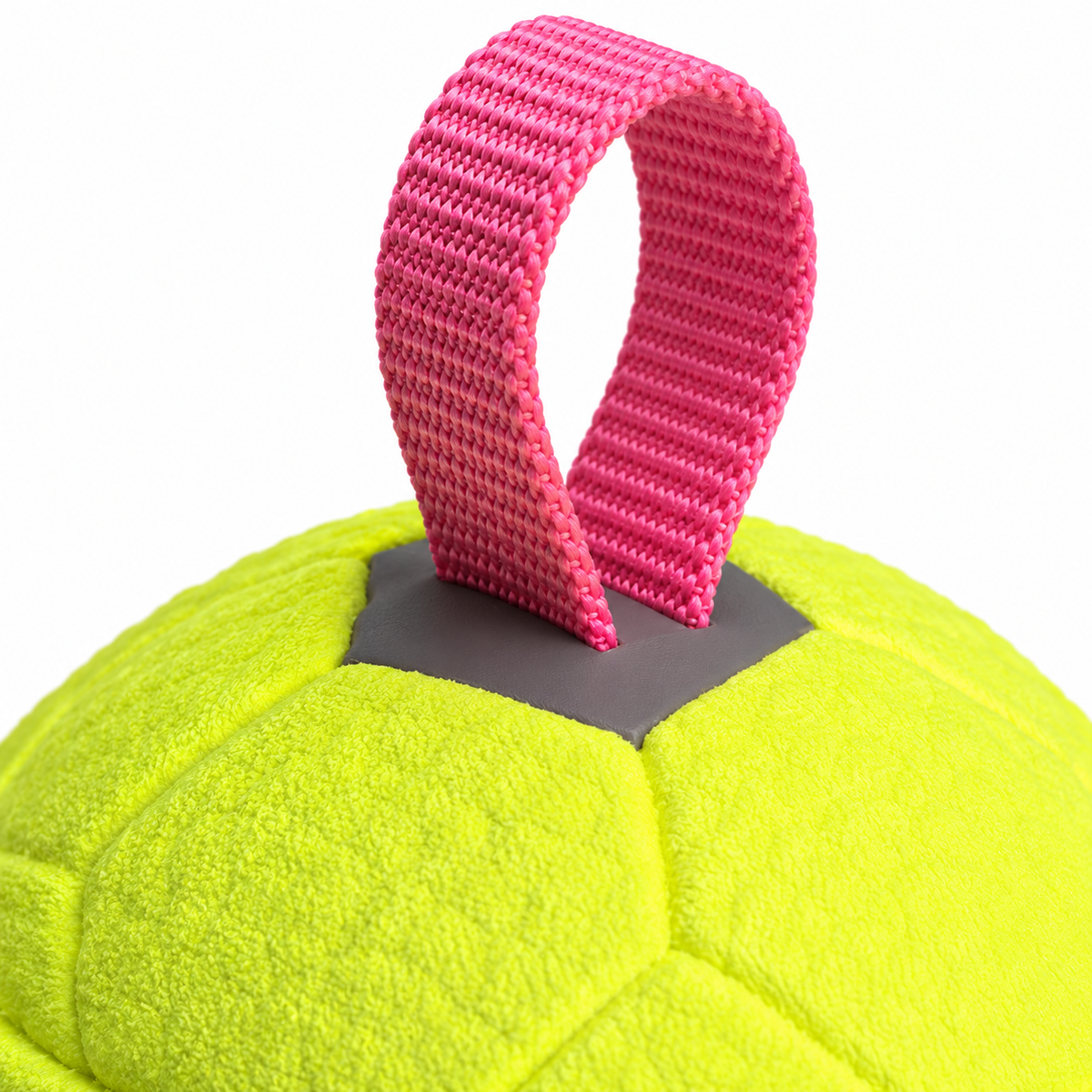 Bounce & Float Dog Football – Lightweight Foam Ball with Grab Tabs