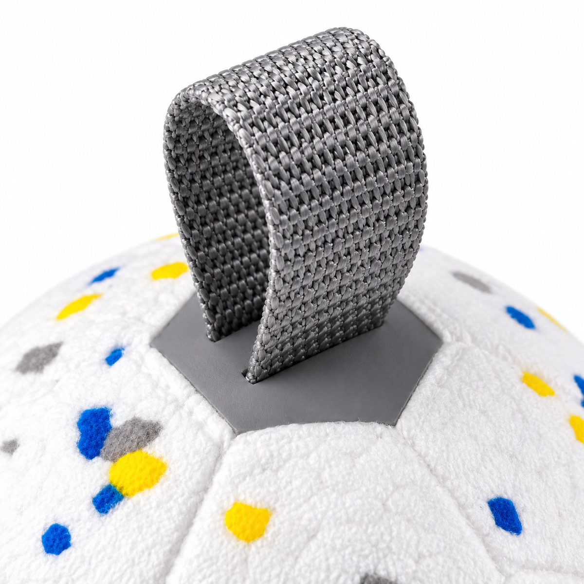 Bounce & Float Dog Football – Lightweight Foam Ball with Grab Tabs