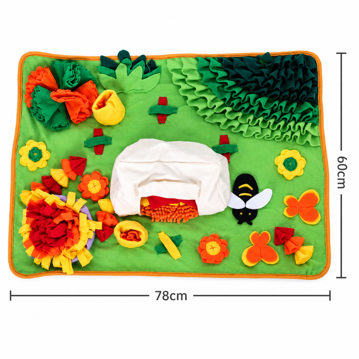 Meadow Snuffle Mat for Dogs - A Garden to Sniff Through
