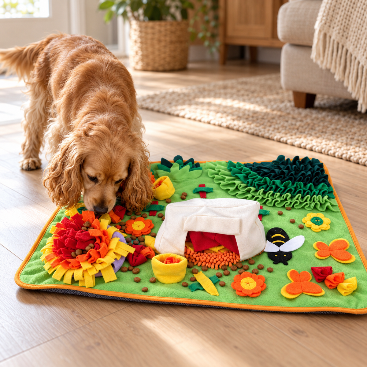 Meadow Snuffle Mat for Dogs - A Garden to Sniff Through