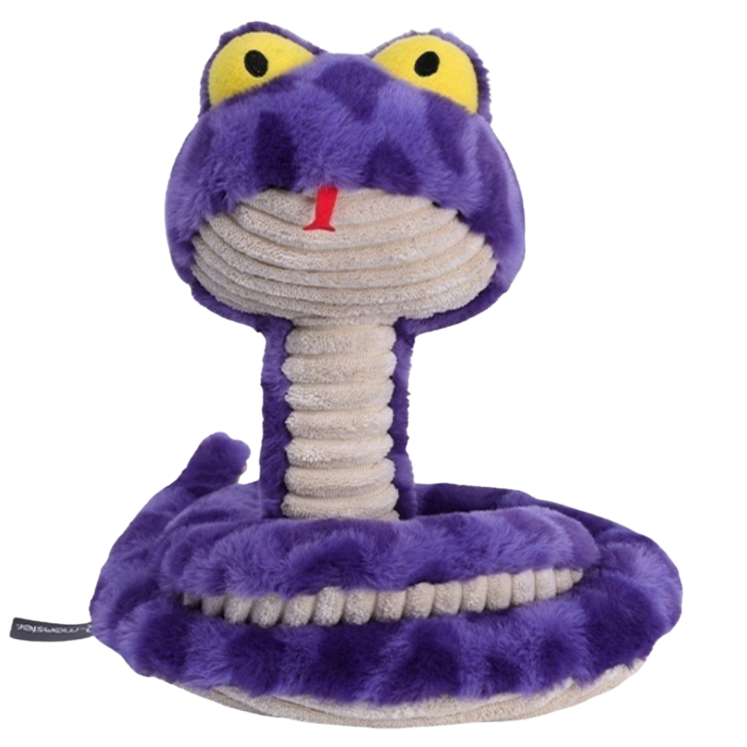 The Silly Snake – Stretchy Squeaky Dog Toy for Endless Tug & Chew Fun