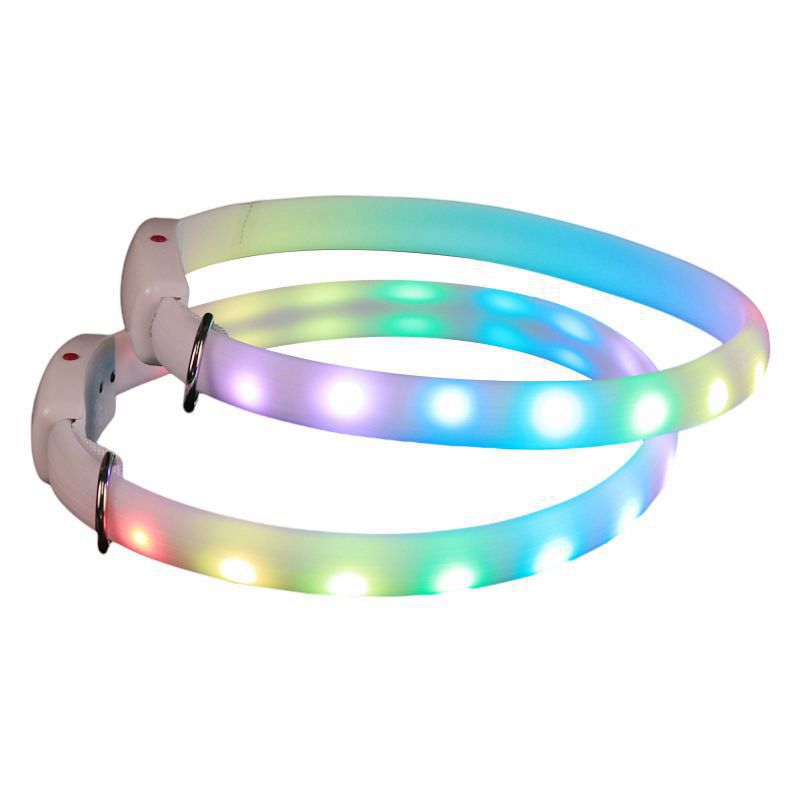 USB charging LED collar