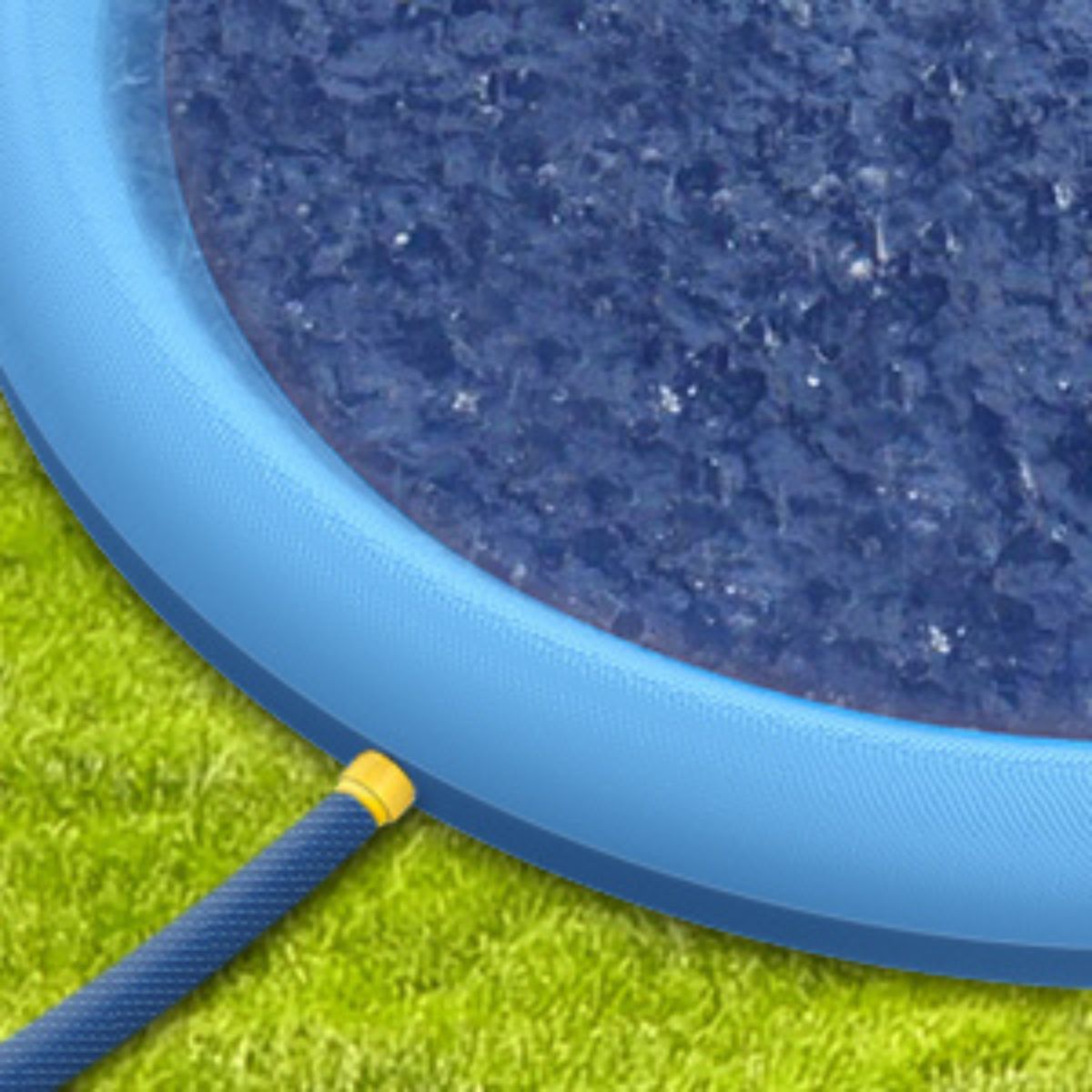 Dog sprinkler pad Splashy comes with water pipe connector