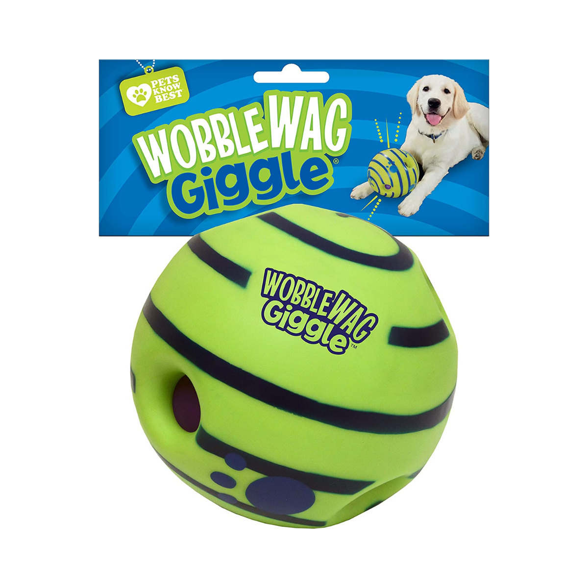 Giggle Ball Interactive Dog Toy Happier Doggo