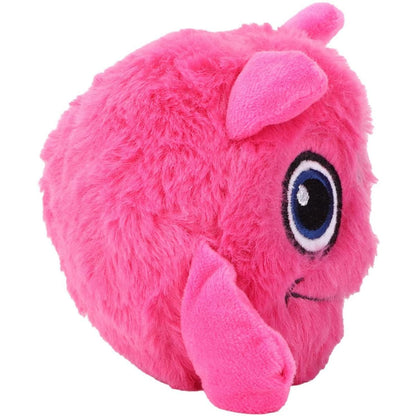 Interactive dog toy Crazy monster red
