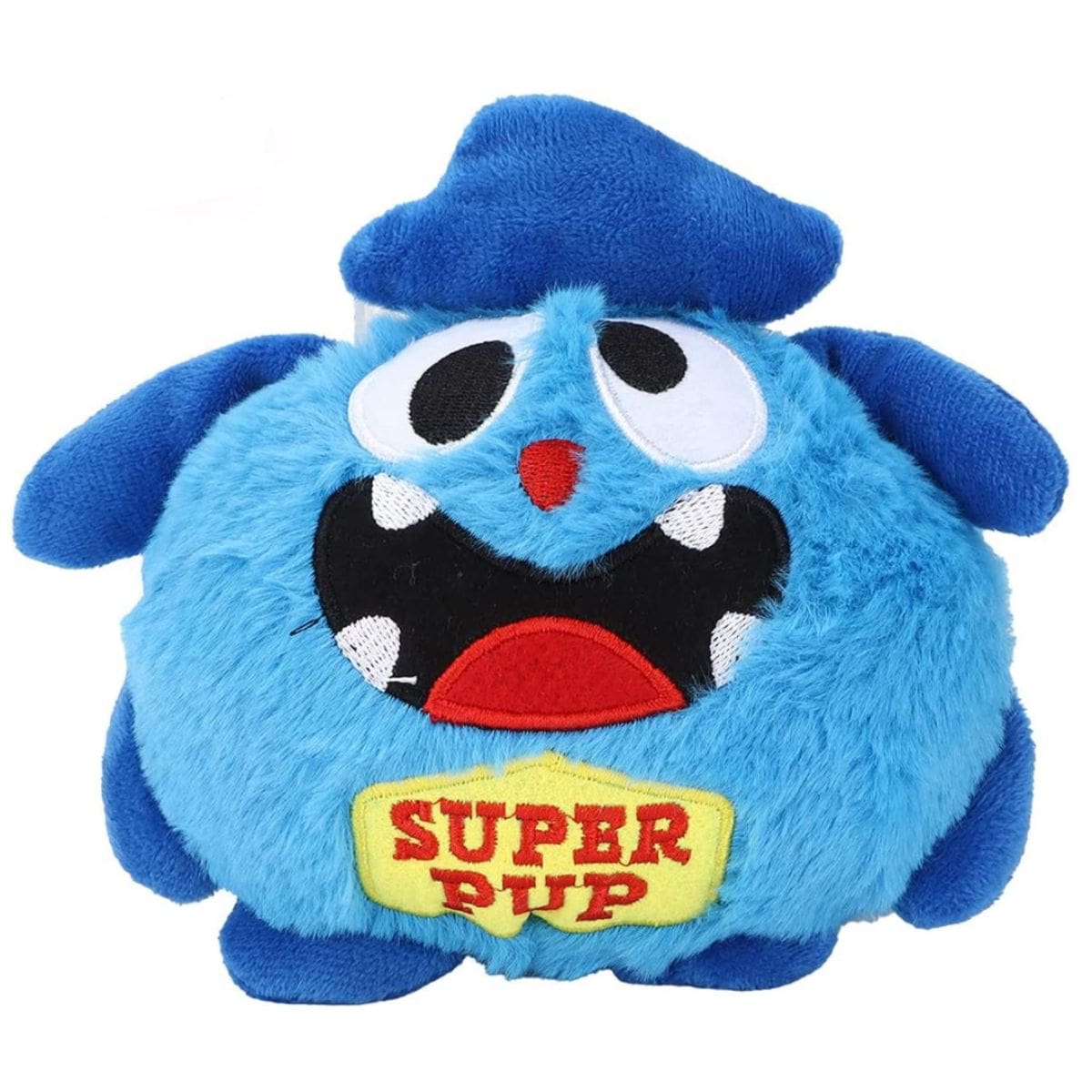 Interactive dog toy Crazy monster Super Pup blue