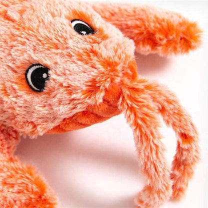 interactive dog toy floppy lobster