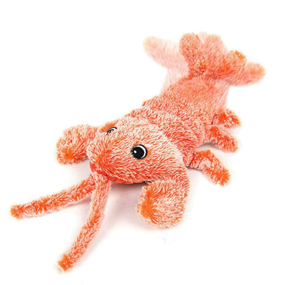 interactive dog toy floppy lobster